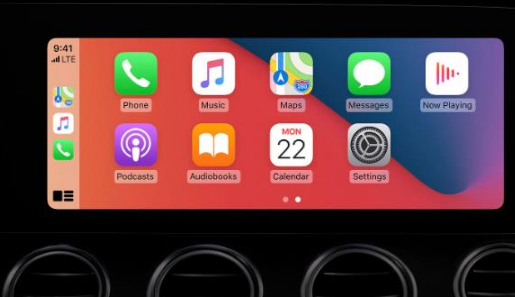 五台apple维修网点分享如何将iPhone连接到CarPlay 